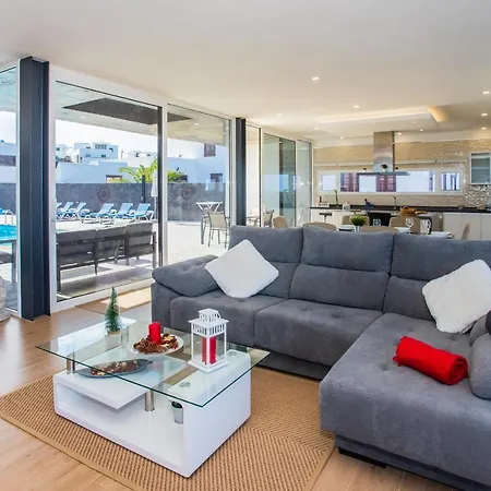 빌라 Eslanzarote Eco Tony, Heated Pool, Jacuzzi, Sat Tv, Super Wifi La Costa